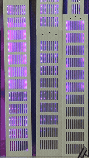 Test animé de lumière Neon District